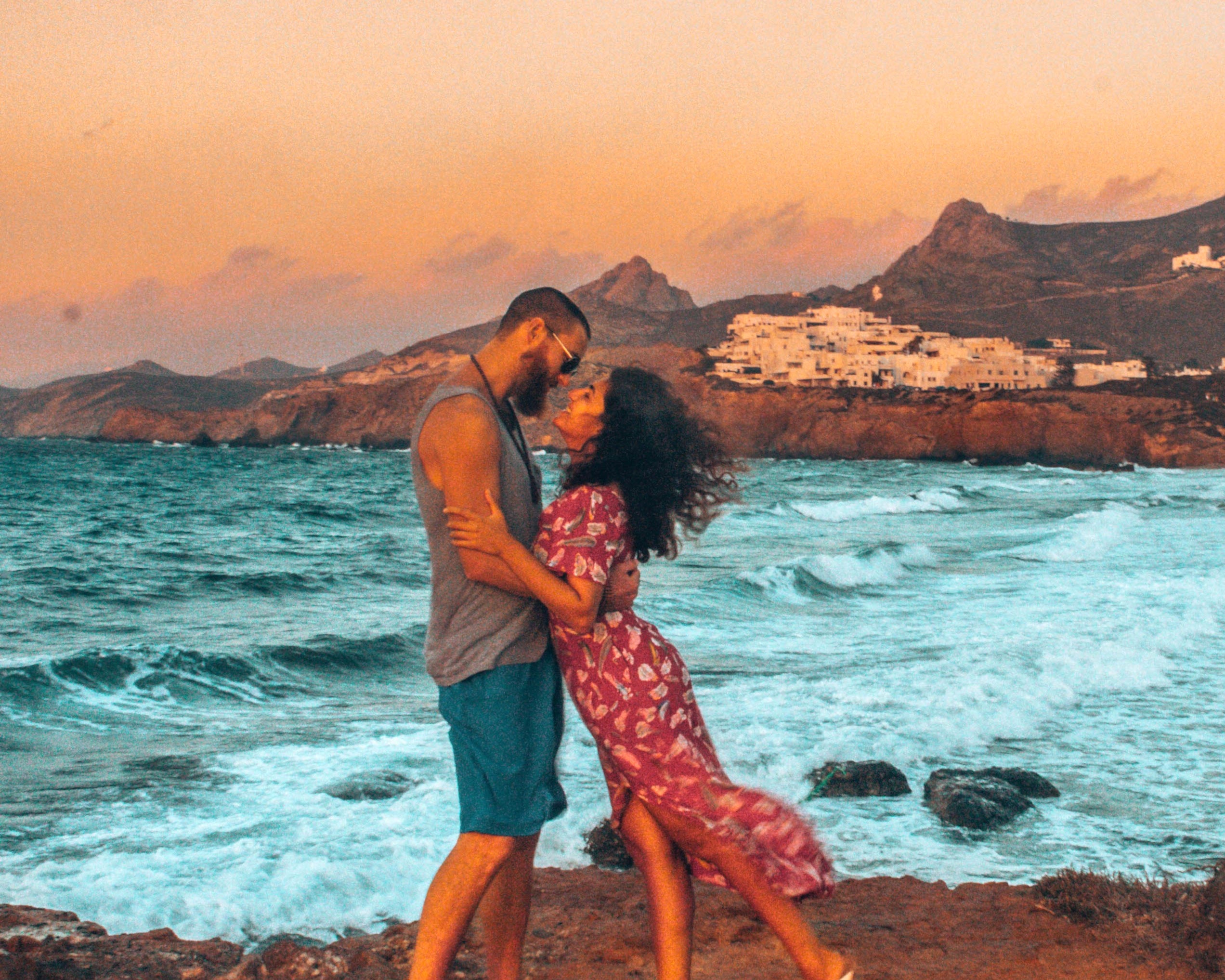 A Greek Couple on Bosphorus Cruise