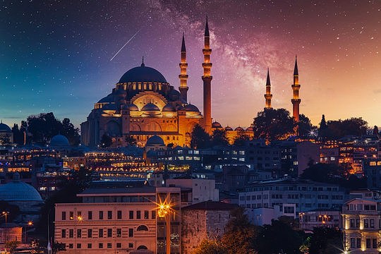 The Magic of Nightscapes with Bosphorus Cruise