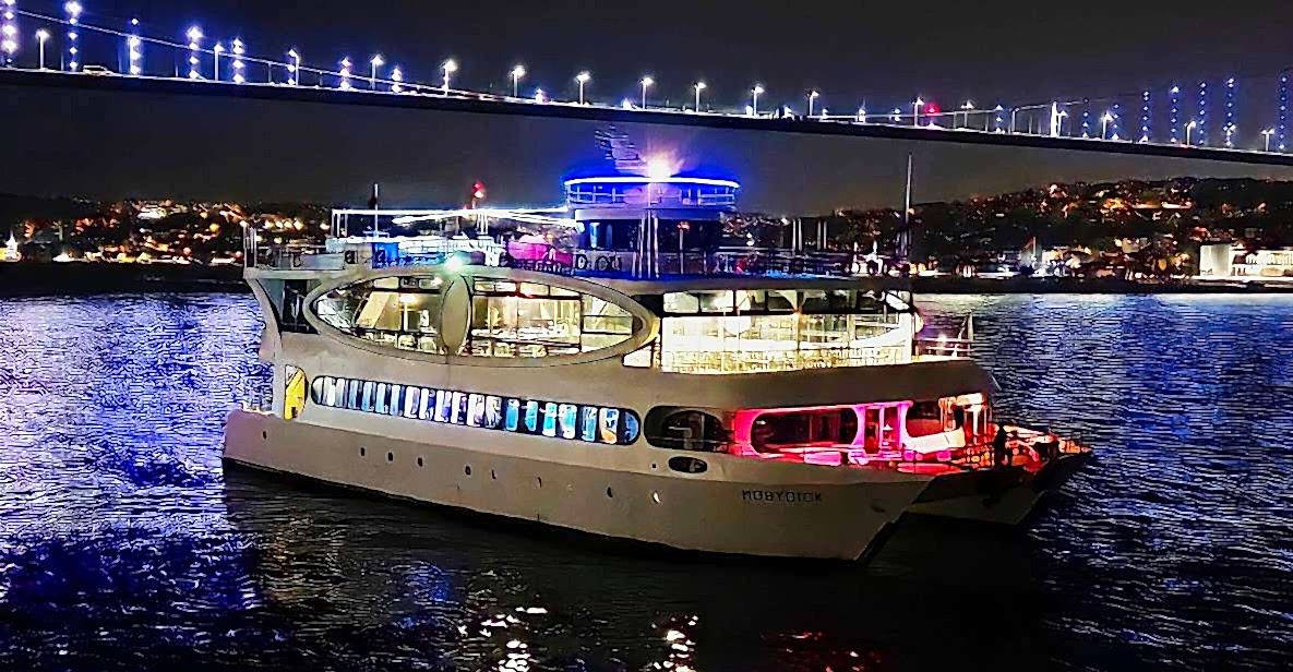 Bosphorus Dinner Cruise - (Unlimited Soft Drinks + Dinner + Turkish Shows ) Meeting Point - Standard Backside Private Table 