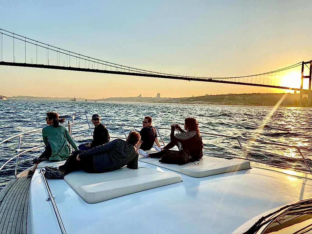 2024 POPULAR SALE: BOSPHORUS Sunset Sail- Luxury Yacht Cruise - Self Coming - WITH PROFESSIONAL GUIDE 
